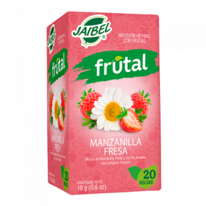 Aromática Manzanilla-Fresa Jaibel x 20 Und